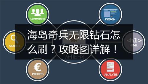 海岛奇兵无限钻石怎么刷?攻略图详解!